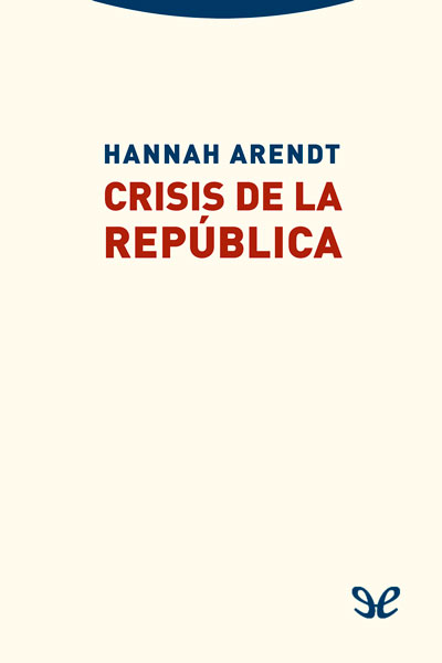 descargar libro Crisis de la República