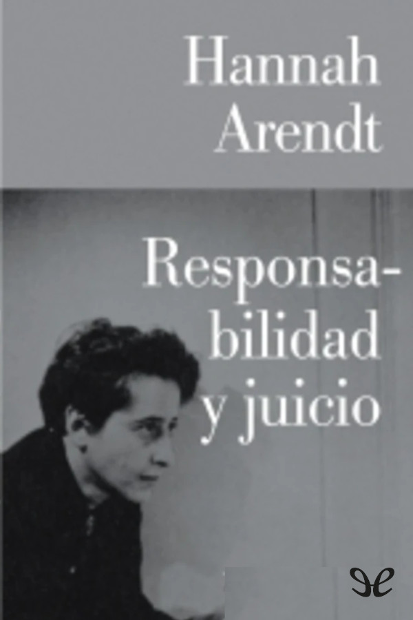 descargar libro Responsabilidad y juicio