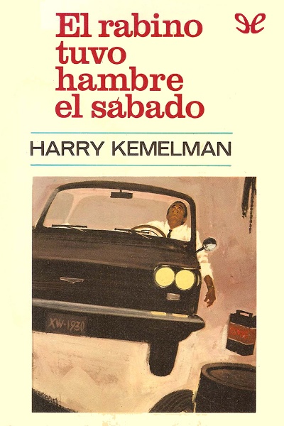 descargar libro El rabino tuvo hambre el sábado