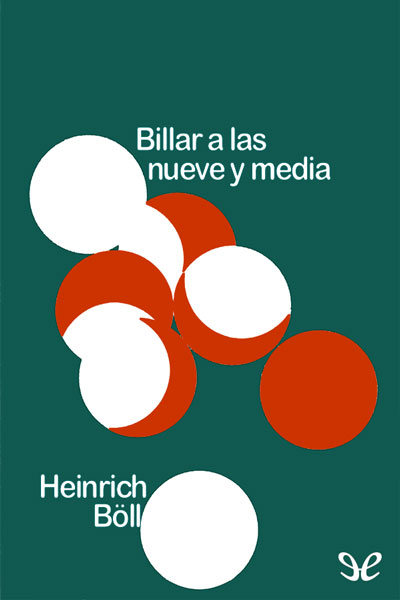 descargar libro Billar a las nueve y media