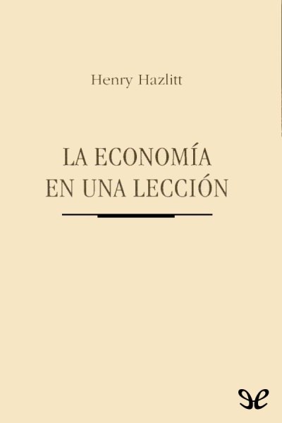 libro gratis La economía en una lección