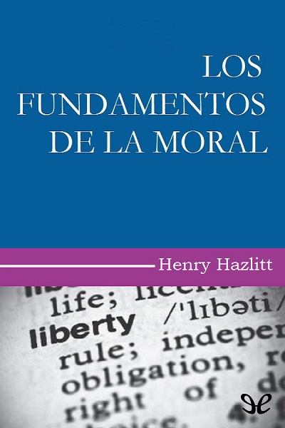 libro gratis Los fundamentos de la moral