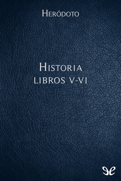 libro gratis Historia - Libros V-VI