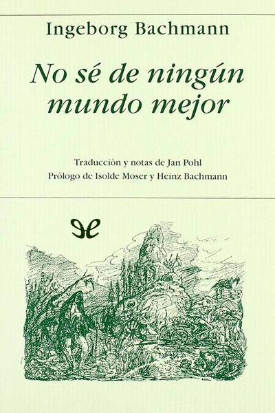 libro gratis No sé de ningún mundo mejor