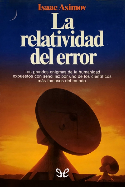 descargar libro La relatividad del error