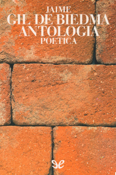 libro gratis Antología poética