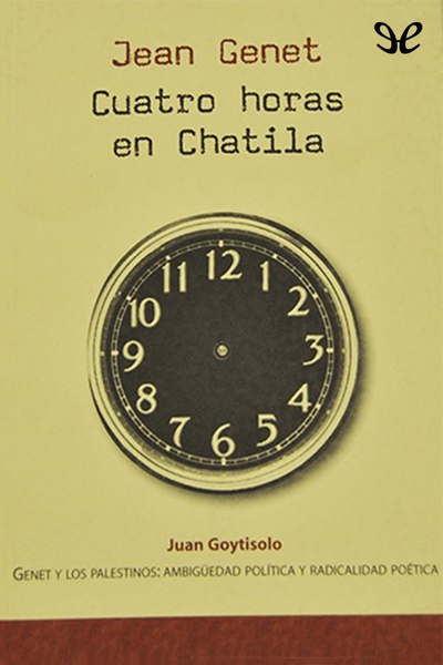 libro gratis Cuatro horas en Chatila