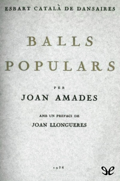 descargar libro Balls populars