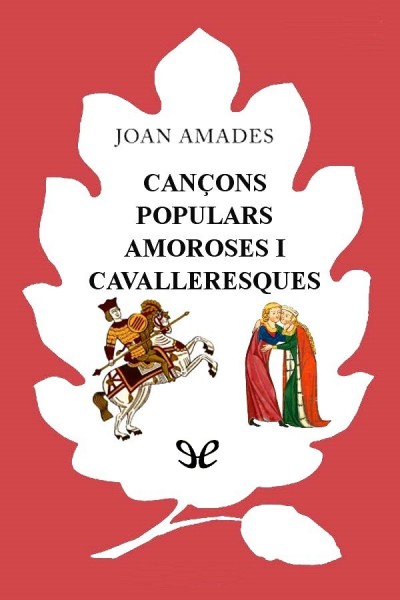 descargar libro Cançons populars amoroses i cavalleresques