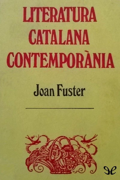 Literatura catalana contemporània gratis en epub