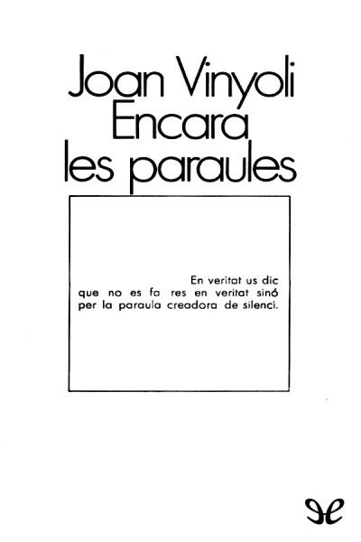 libro gratis Encara les paraules