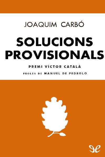 descargar libro Solucions provisionals