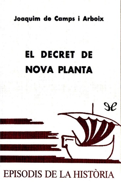 libro gratis El Decret de Nova Planta