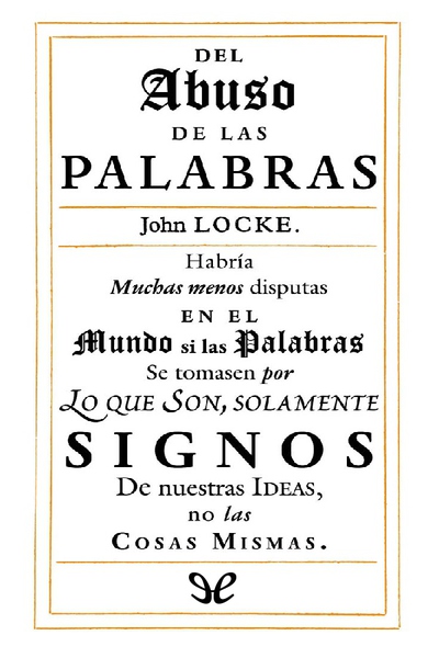 descargar libro Del abuso de las palabras