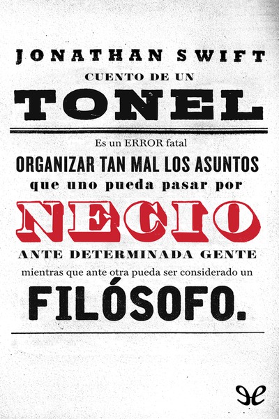 descargar libro Cuento de un tonel