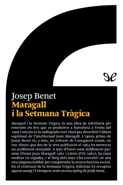 libro gratis Maragall i la Setmana Tràgica