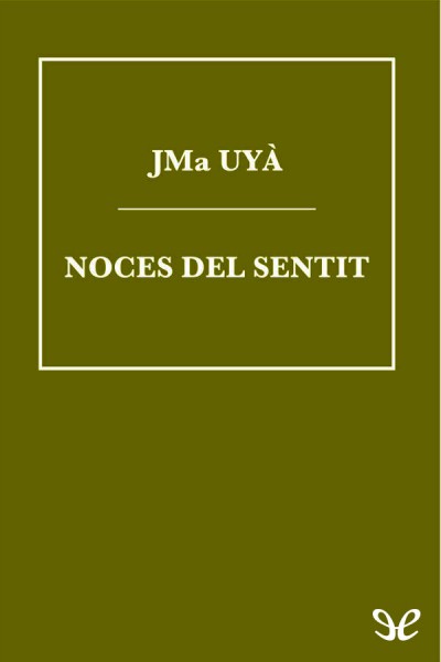 descargar libro Noces del sentit