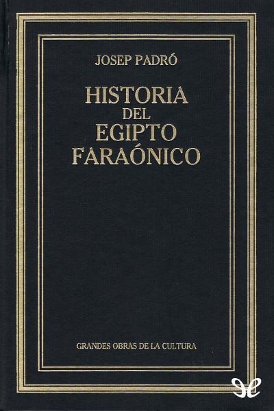 libro gratis Historia del Egipto faraónico