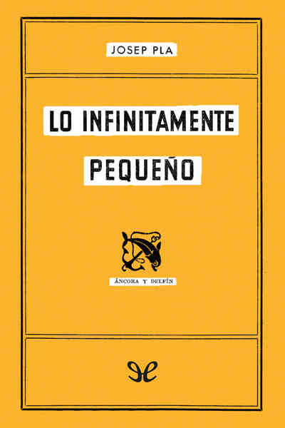 libro gratis Lo infinitamente pequeño