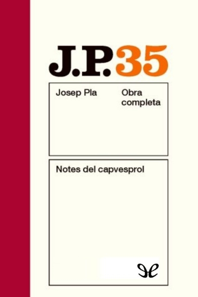 descargar libro Notes del capvesprol