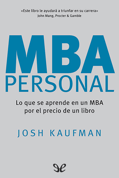 descargar libro MBA personal