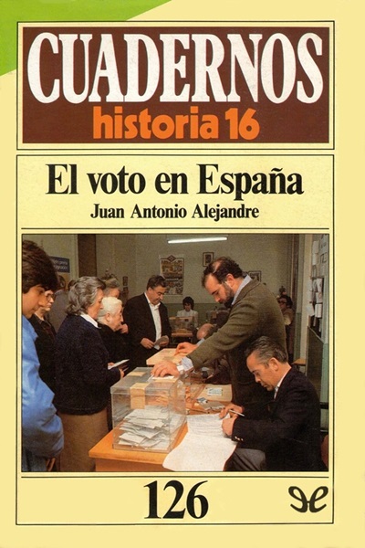 descargar libro El voto en España