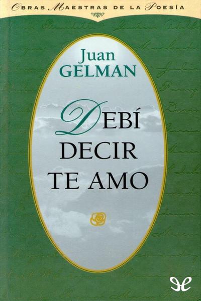 libro gratis Debí decir te amo