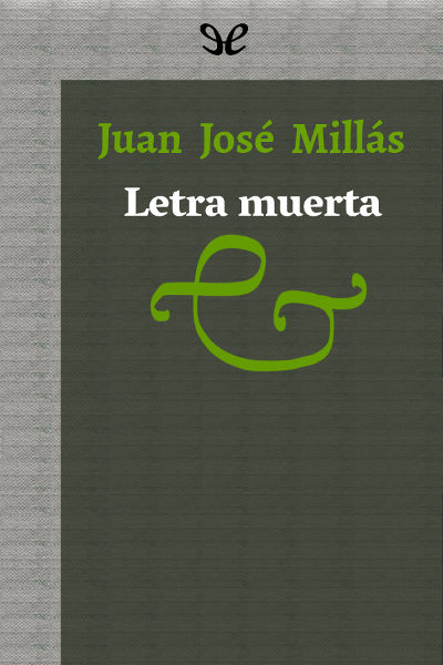 descargar libro Letra muerta