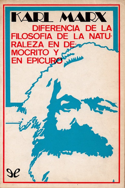 descargar libro Diferencia de la filosofía de la naturaleza en Demócrito y en Epicuro