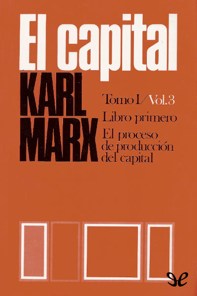 descargar libro El Capital (P. Scaron) Libro primero, Vol. 3