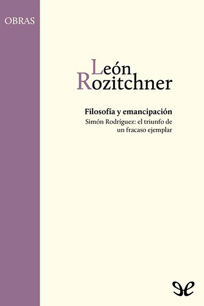 libro gratis Filosofía y emancipación