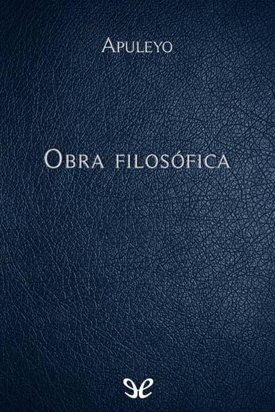 libro gratis Obra filosófica