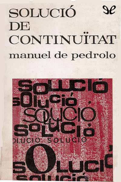 descargar libro Solució de continuïtat