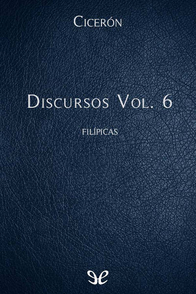 descargar libro Discursos Vol. 6