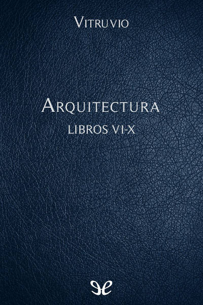 descargar libro Arquitectura Libros VI-X