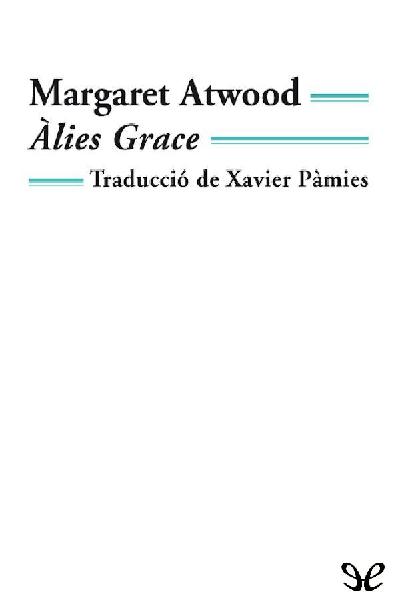 descargar libro Àlies Grace