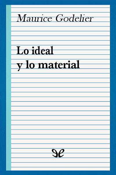 descargar libro Lo ideal y lo material