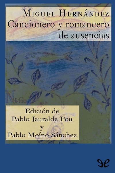 libro gratis Cancionero y romancero de ausencias