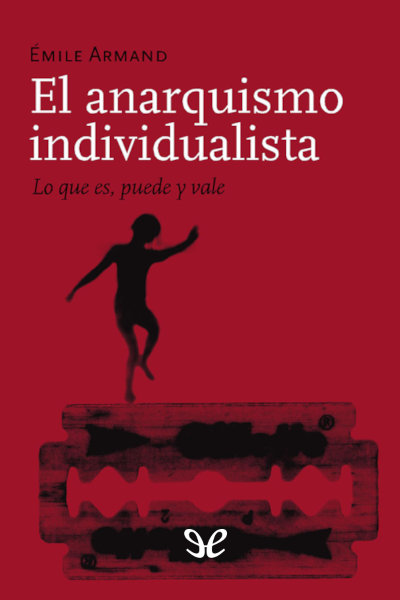 libro gratis El anarquismo individualista