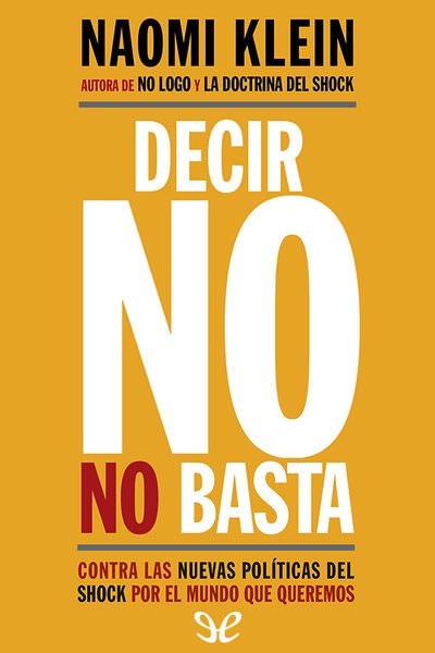 descargar libro Decir NO NO basta