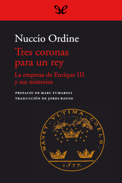 descargar libro Tres coronas para un rey