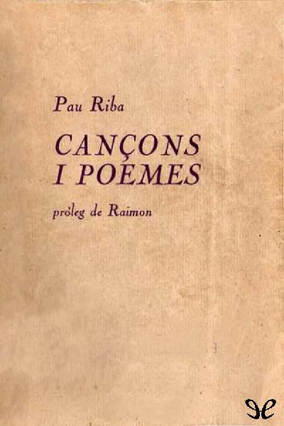 descargar libro Canons i poemes