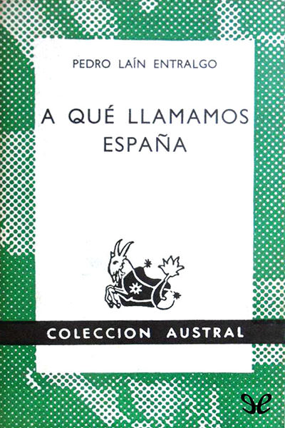 descargar libro A qué llamamos España