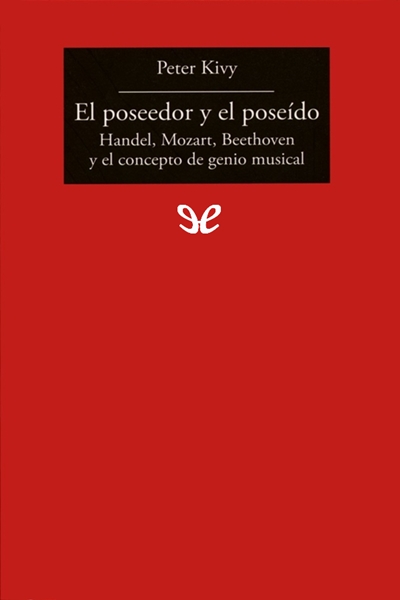 descargar libro El poseedor y el poseído