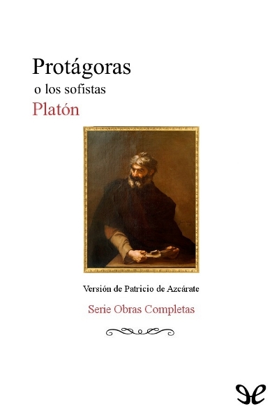 libro gratis Protágoras