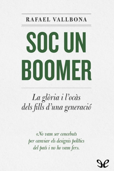 descargar libro Soc un boomer