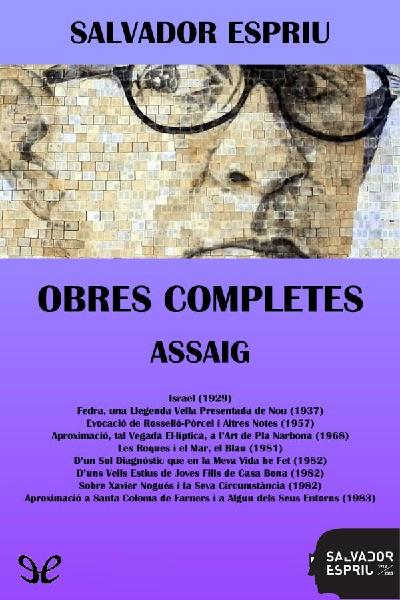 libro gratis Obres completes. Assaig