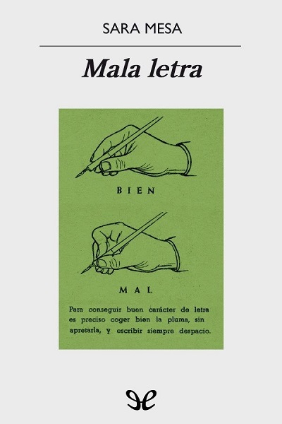 libro gratis Mala letra