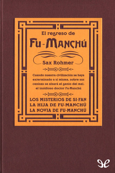 descargar libro El regreso de Fu-Manchú