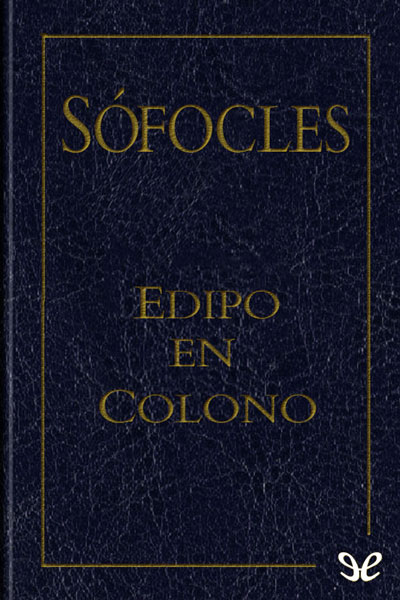 descargar libro Edipo en Colono